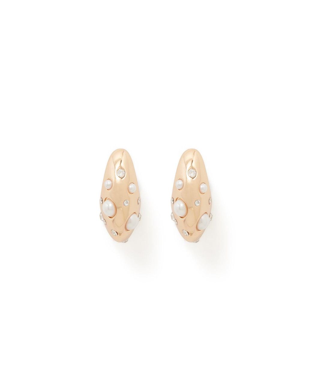 Forever New White Signature Peta Cluster Earrings