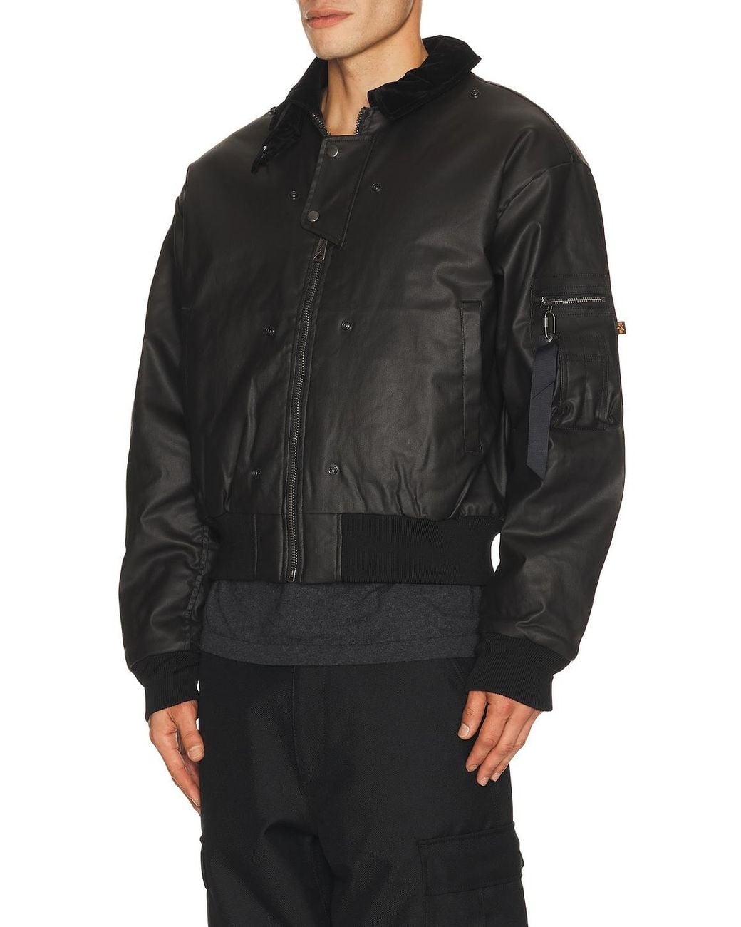 Alpha Industries Black X Andersson Bell Cwu 45/P Flight Jacket for men