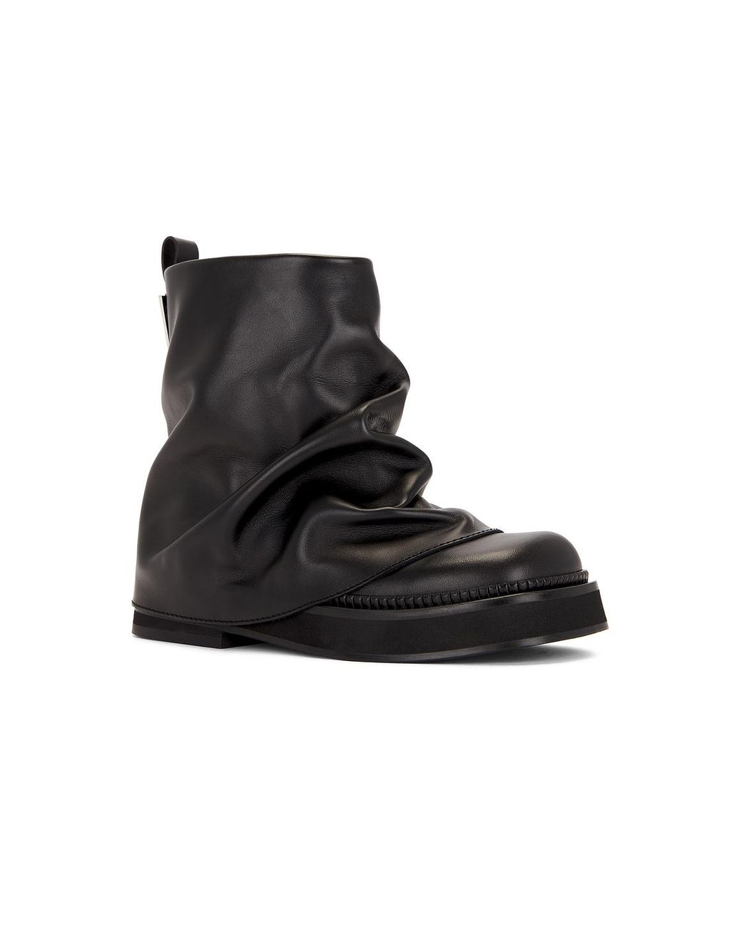 The Attico Black Mini Robin Boots