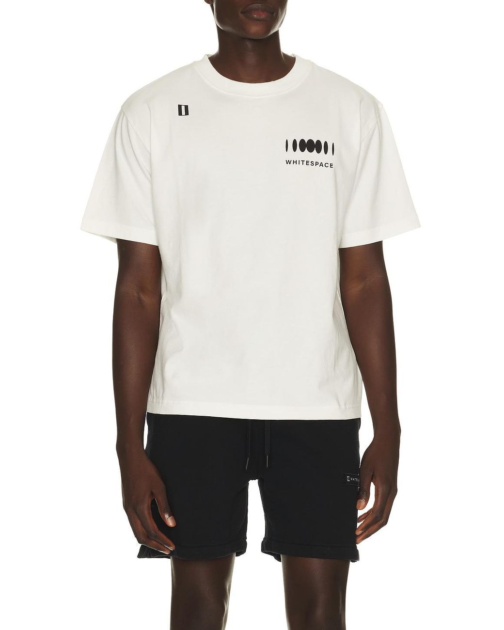 White/space White Premium Graphic Tee for men