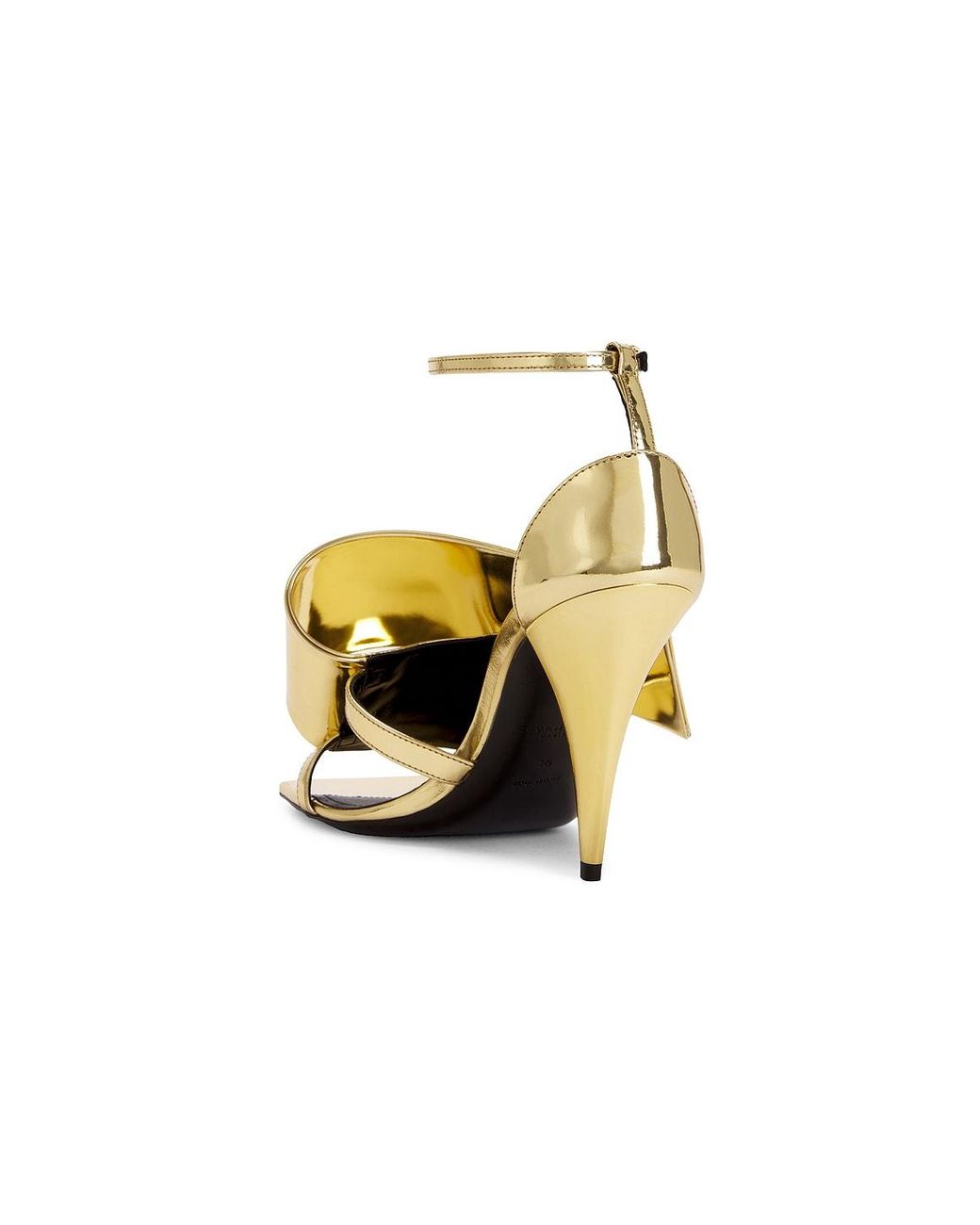 Givenchy Metallic Twisted Ribbon Sandal