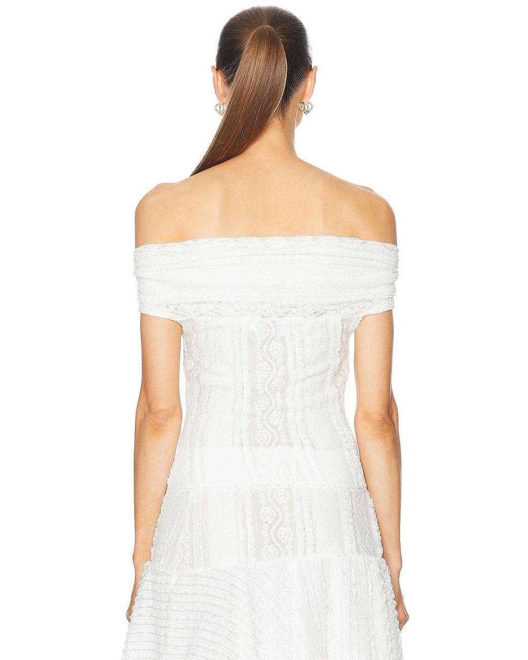 Charo Ruiz White Ceto Top