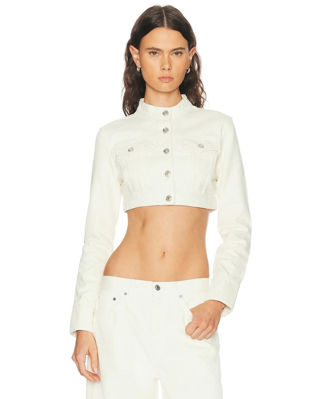 EB DENIM White Hannah Jacket