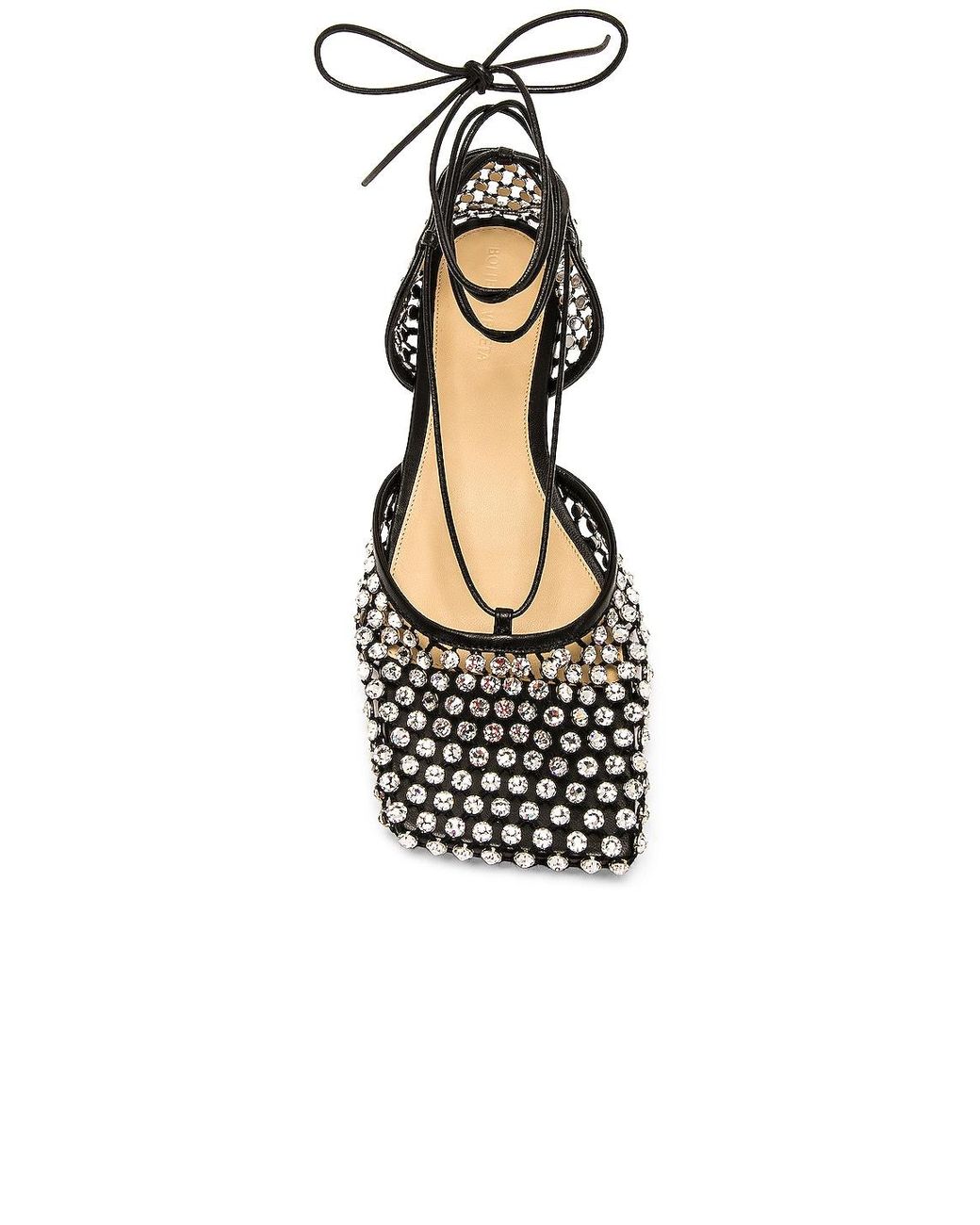Bottega Veneta Metallic Stretch Flat