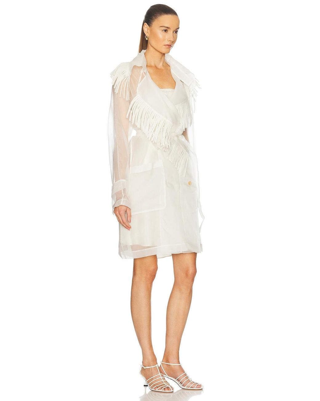DIOTIMA White Commission Coat