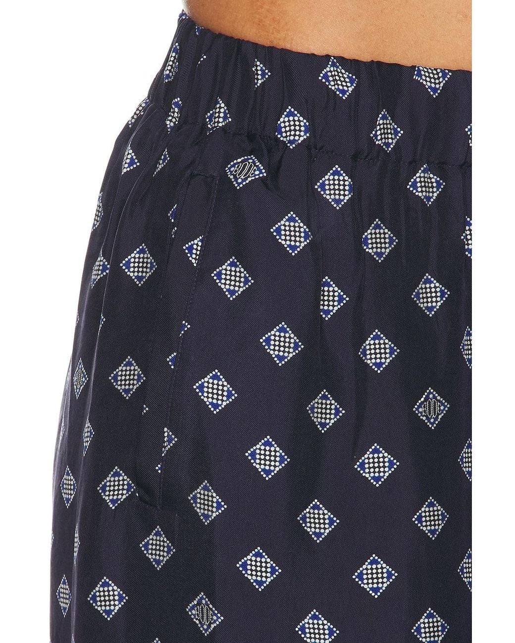 Bode Blue Foyer Diamon Pant