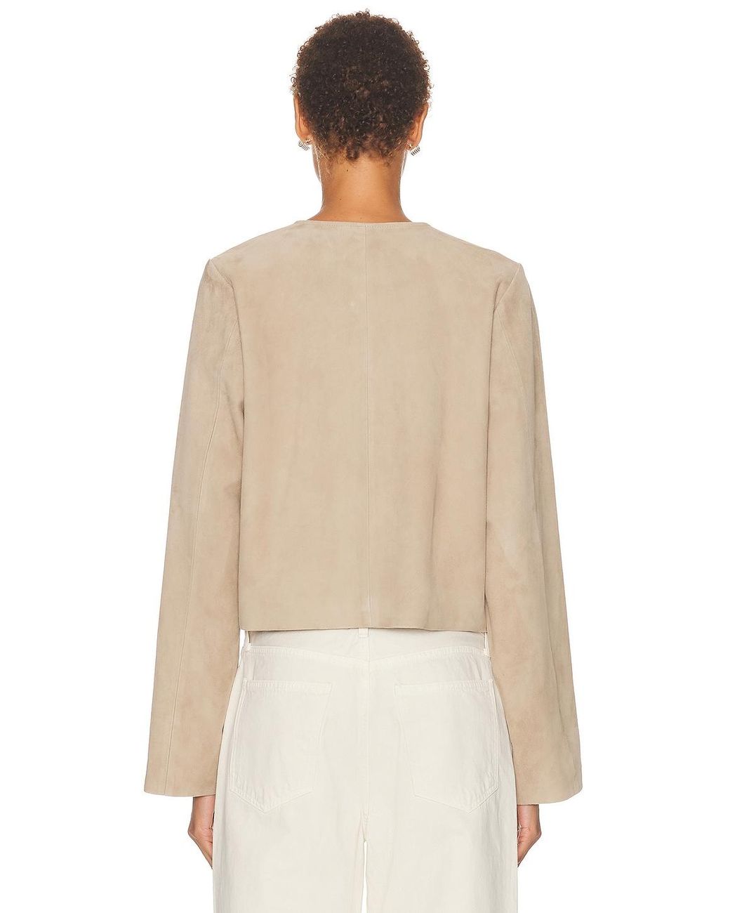 SRG Natural Jemma Suede Jacket