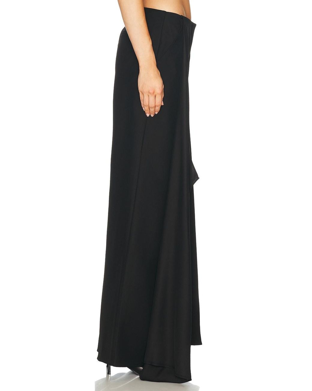 Christopher Esber Black Released Towel Trouser