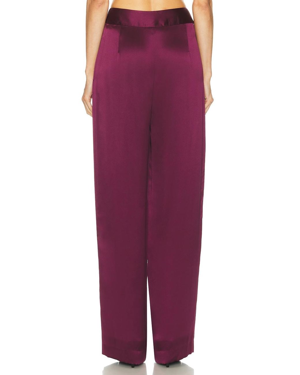 The Sei Purple Relaxed Trouser