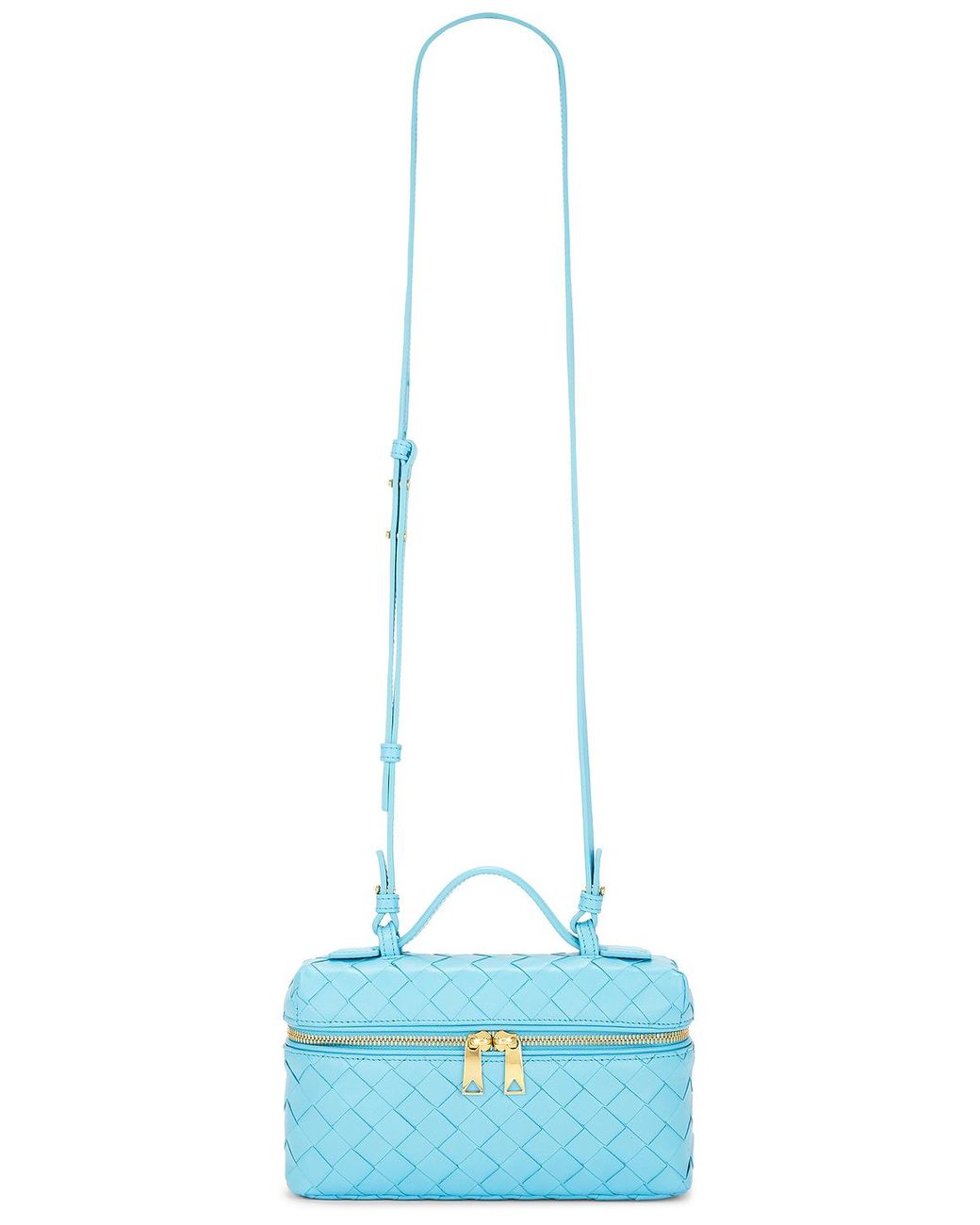 Bottega Veneta Bang Bang Vanity Case Bag in Blue | Lyst