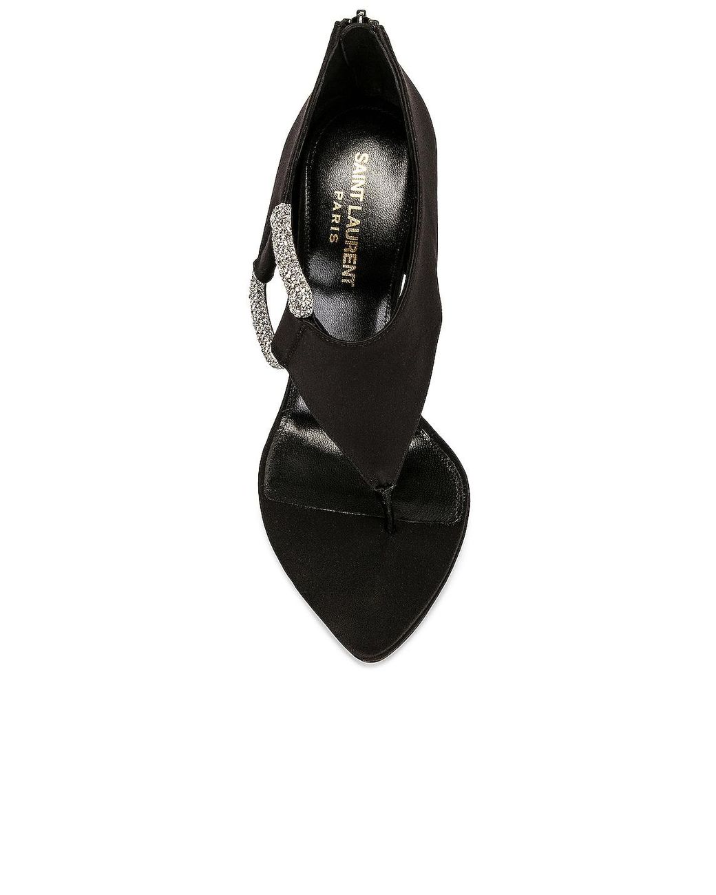Saint Laurent Black Sean Sandal