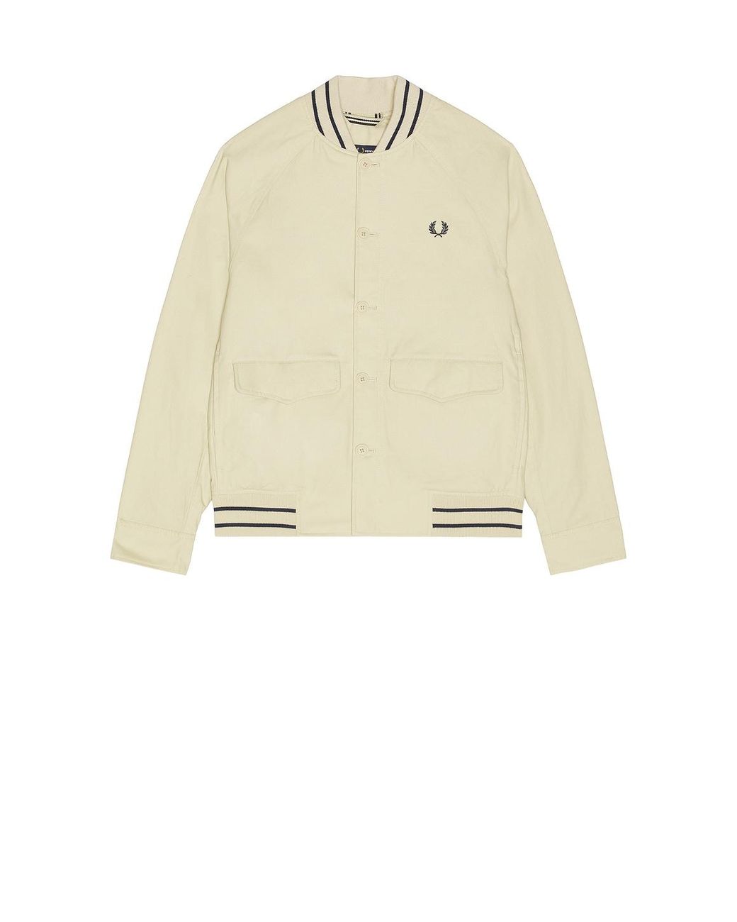 Fred Perry Natural Umpire Bomber Jacket for men