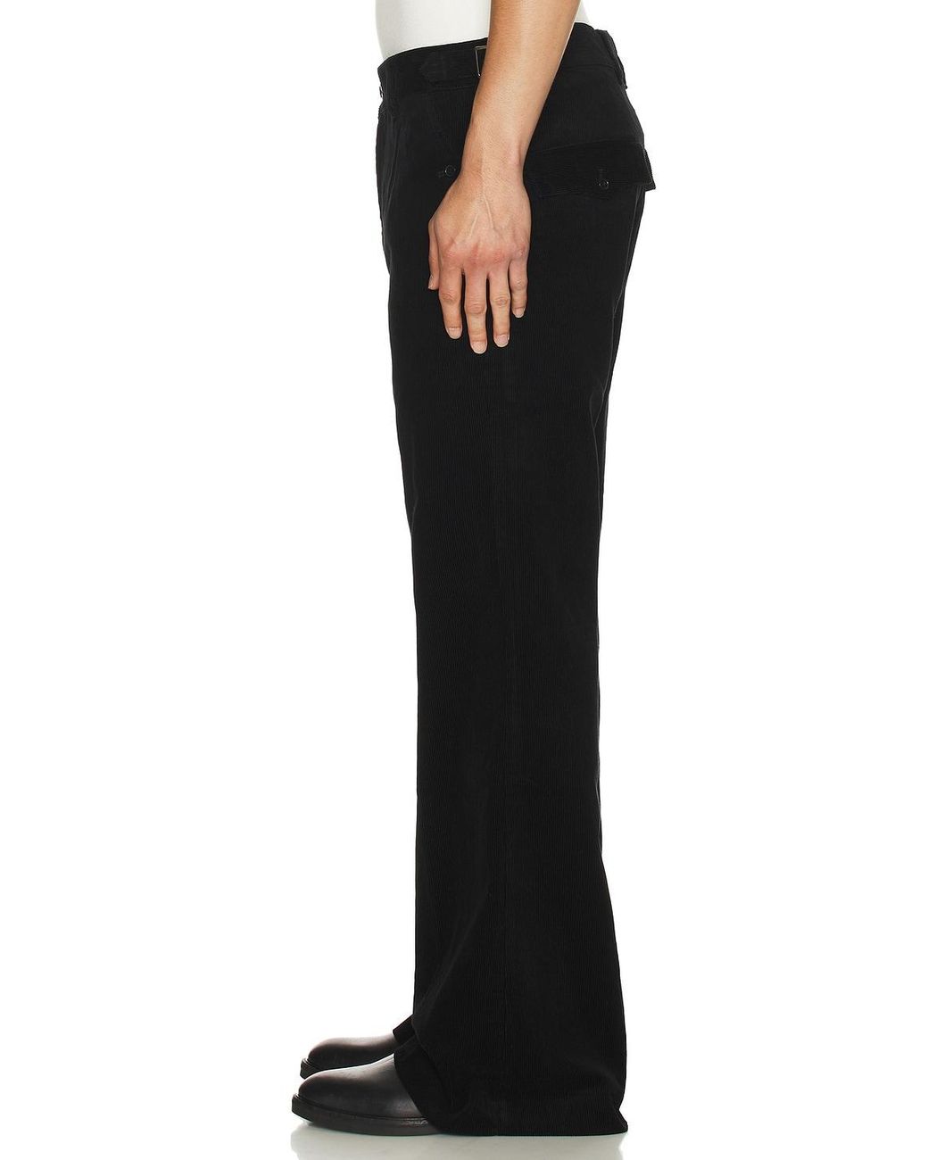 MIDNIGHT RODEO Black Western Trouser for men