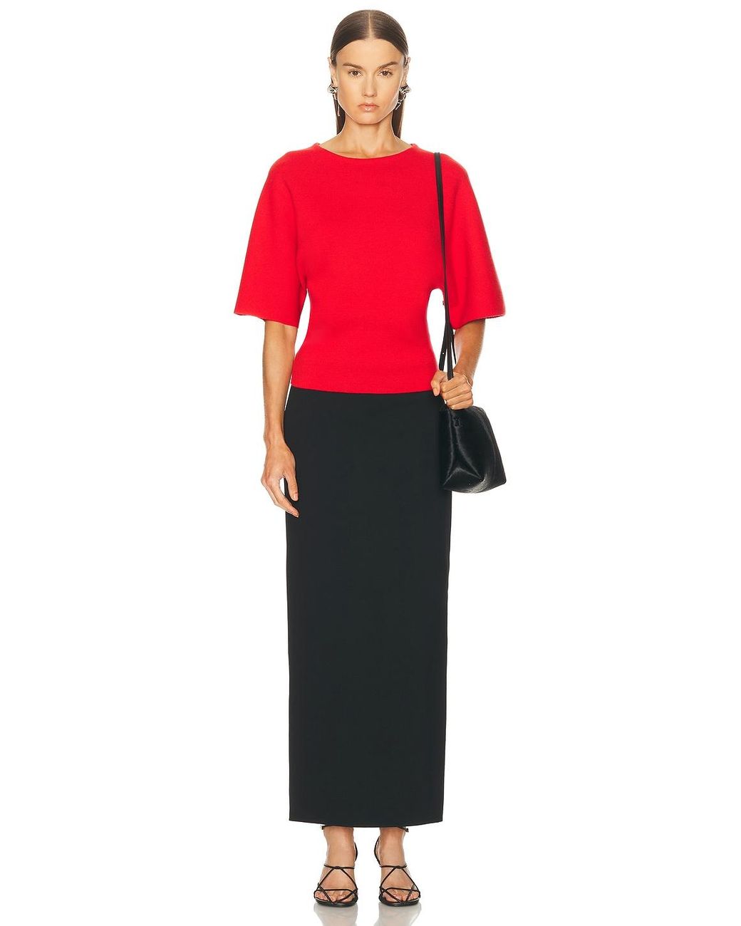 Khaite Red Warren Top