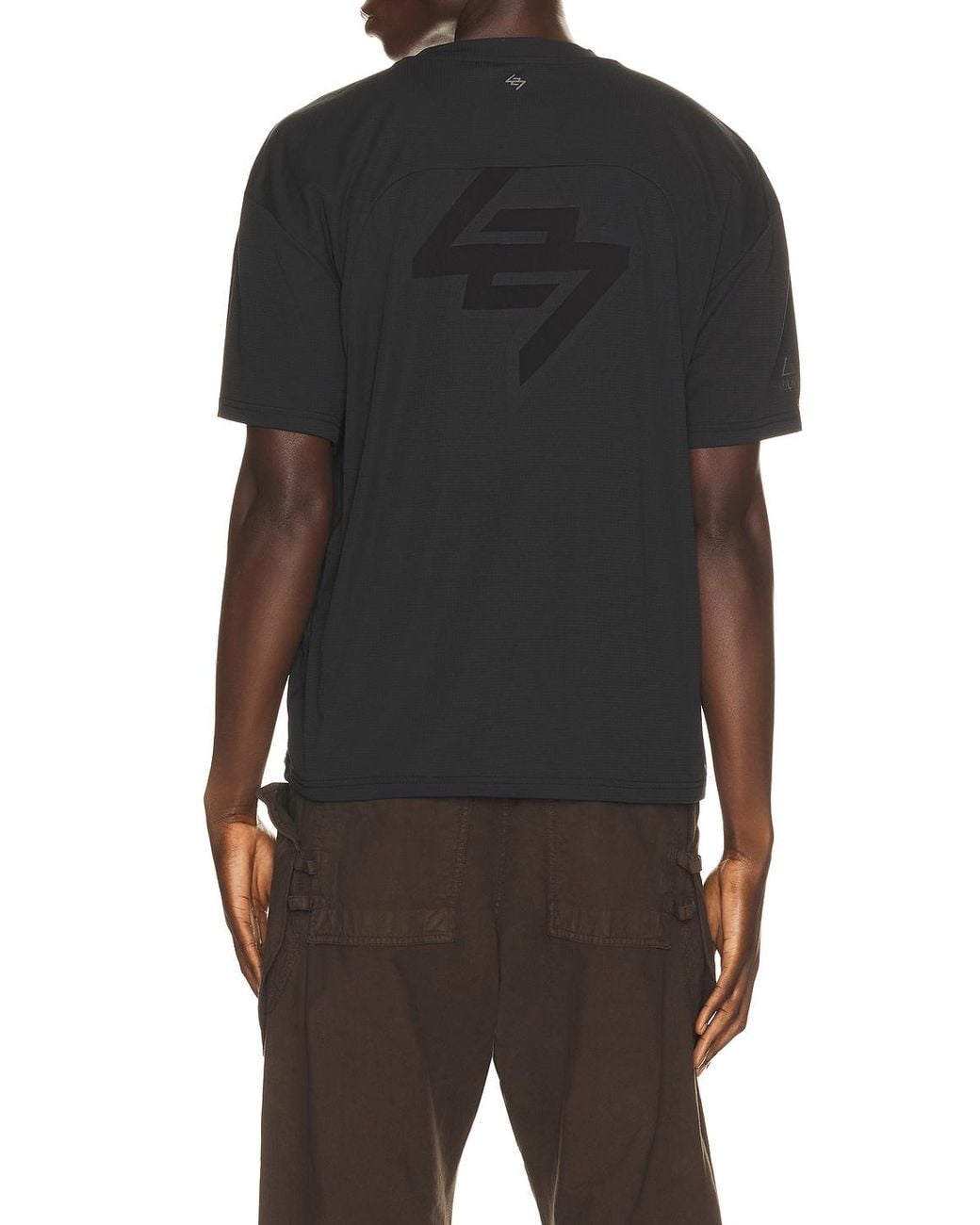 24/7 Black Power Dry Tee for men