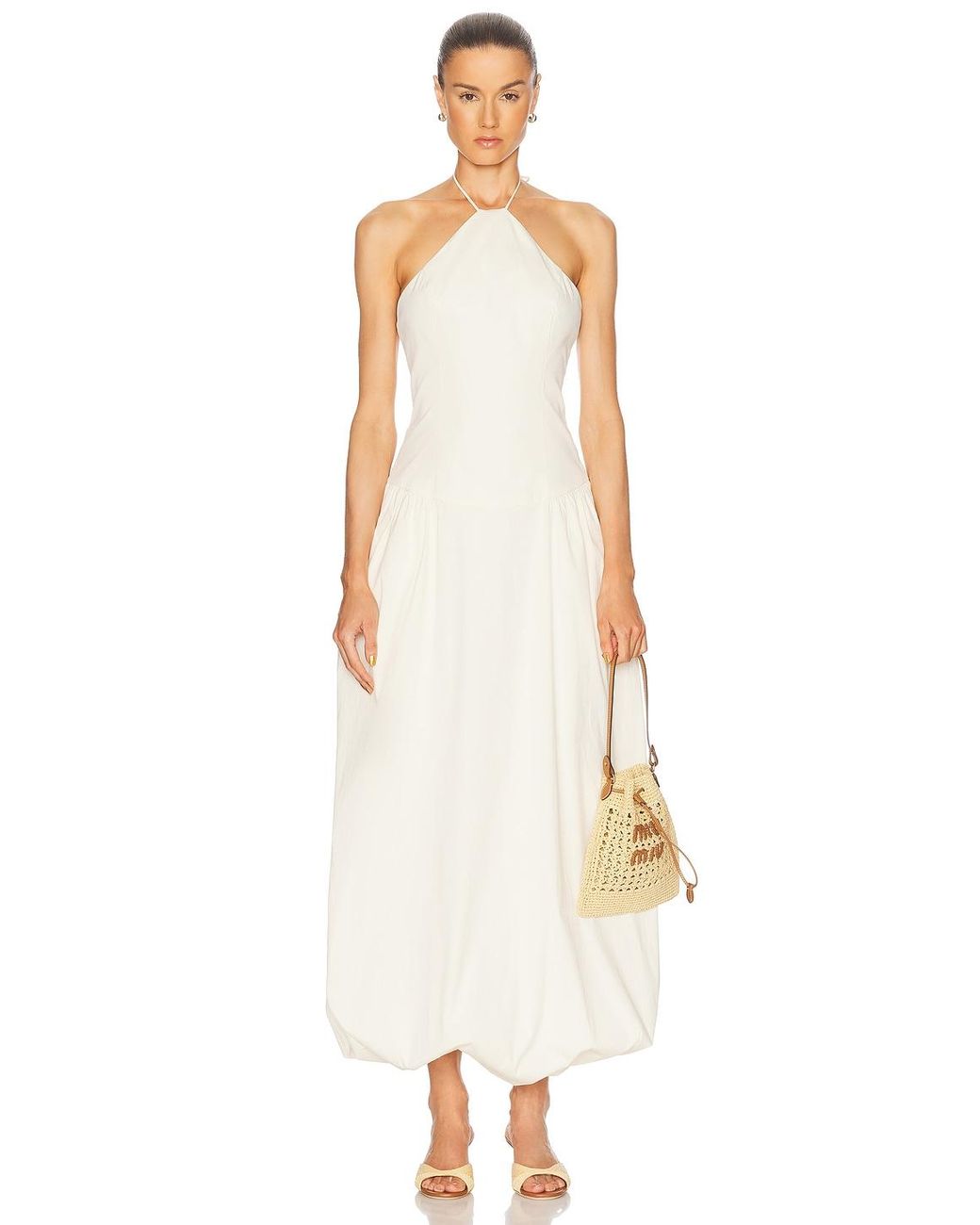 Sir White Florent Gown
