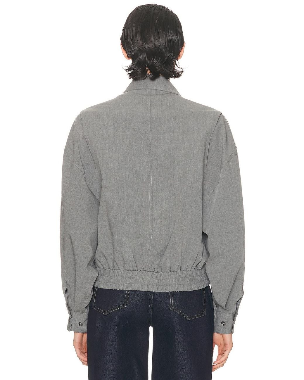 Staud Gray Eugene Jacket