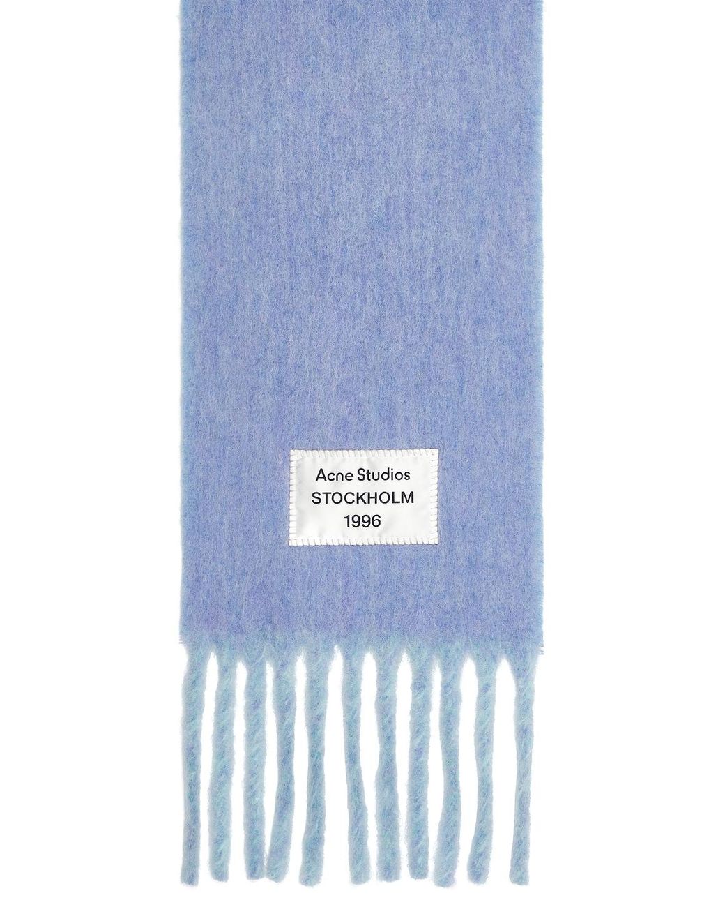 Acne Blue Volly Scarf