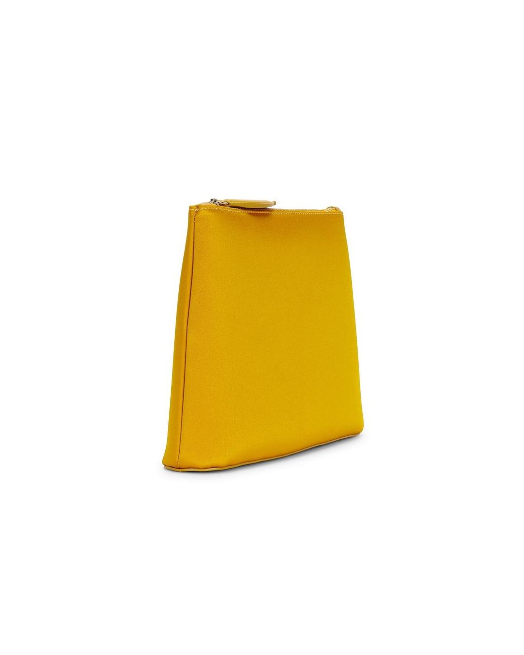 Liffner Yellow Zip Clutch