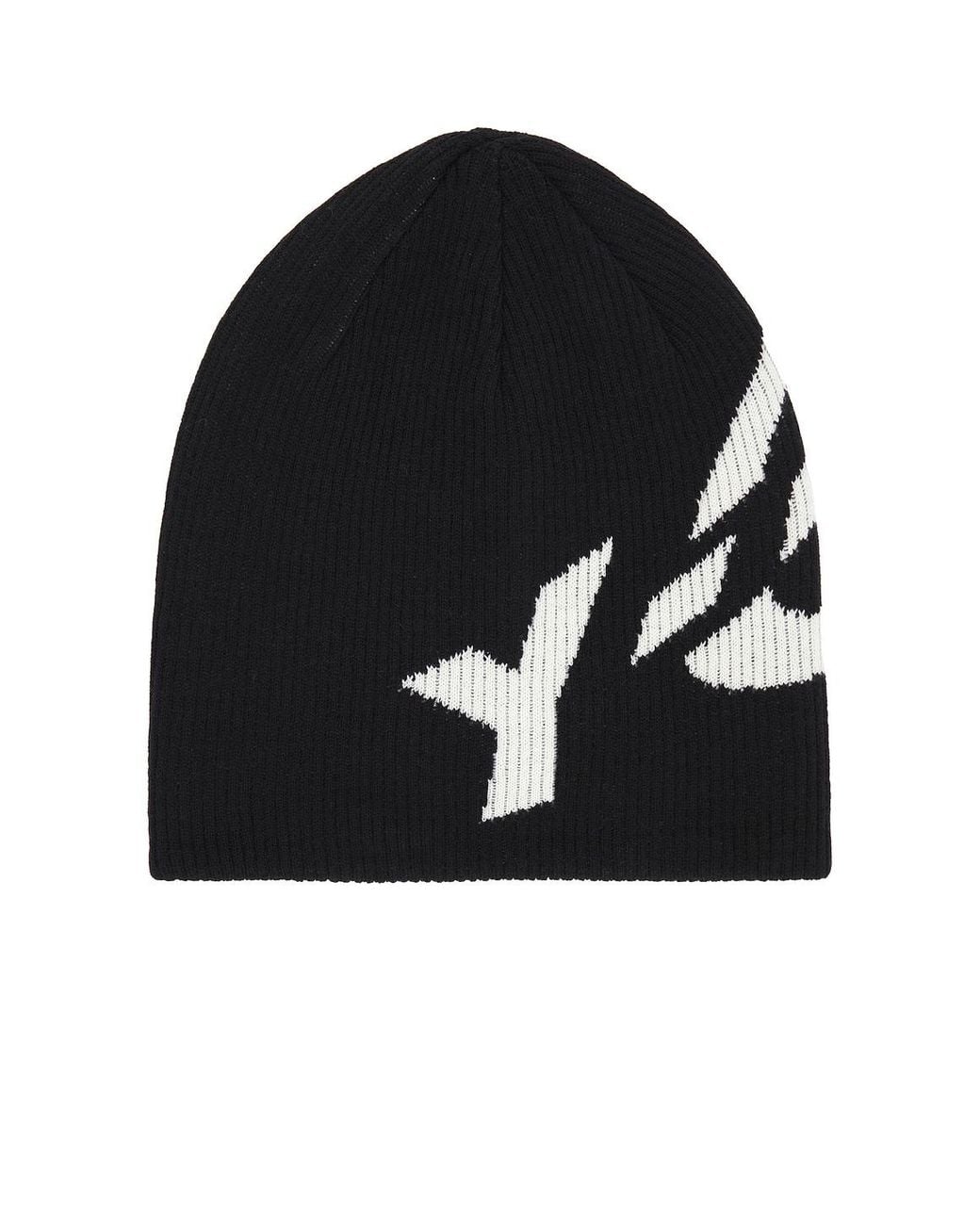 Y-3 Black Cl Beanie for men
