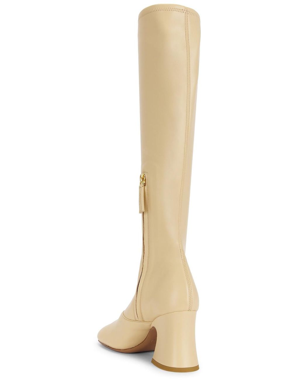 Chloé Natural Heeled Boots