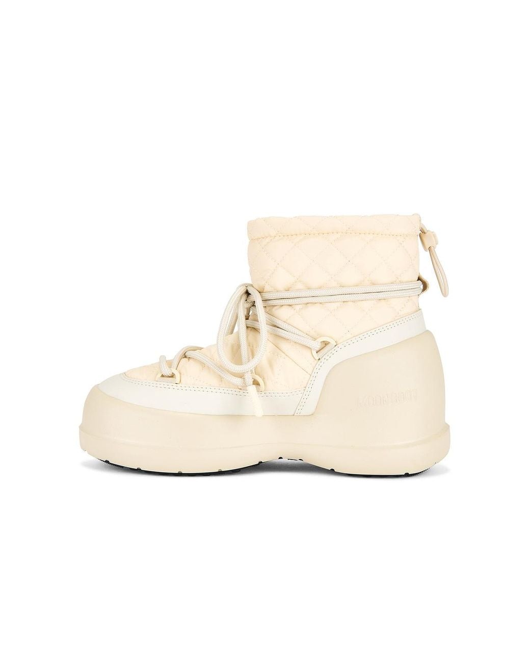 Moon Boot Natural Mezzaluna Quilted Boot