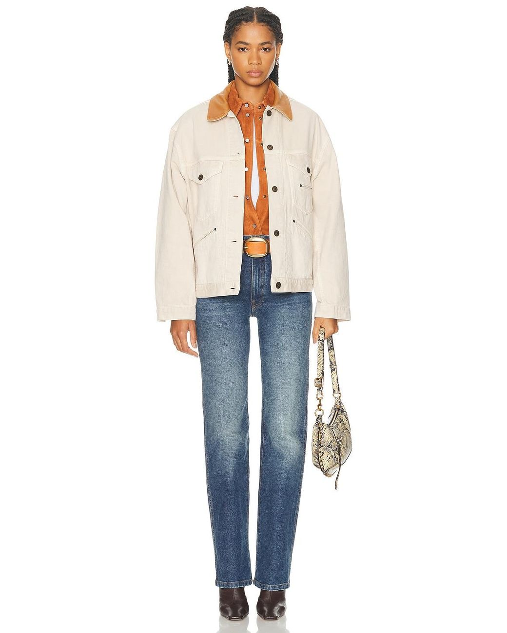 Isabel Marant White Petunia Jacket