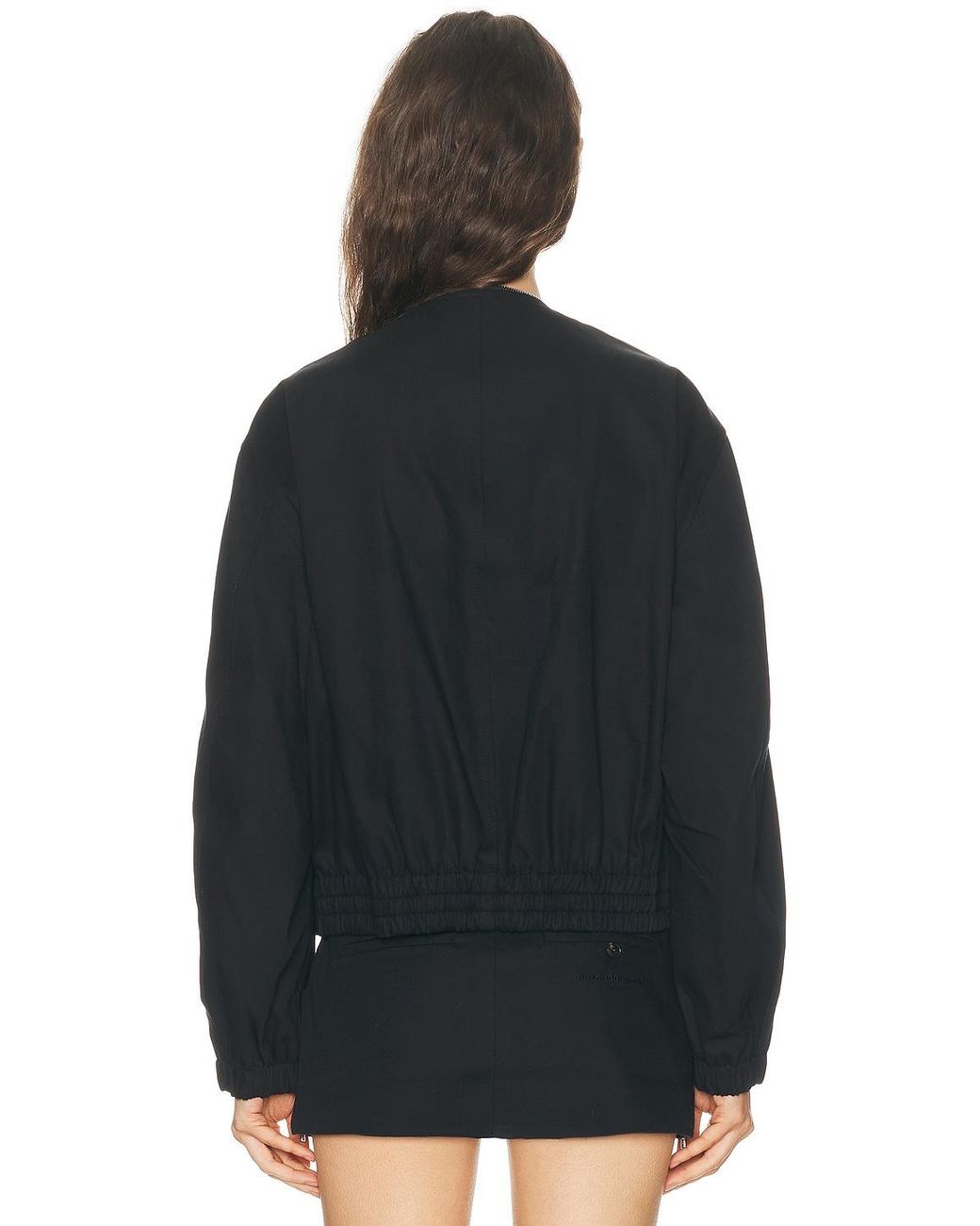 Alexander Wang Black Coaches Jacket