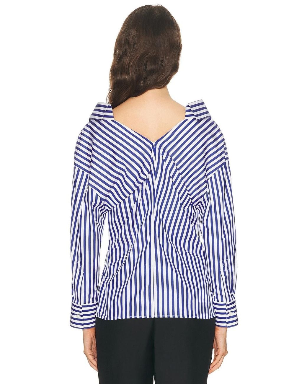 Givenchy Blue Open Shirt