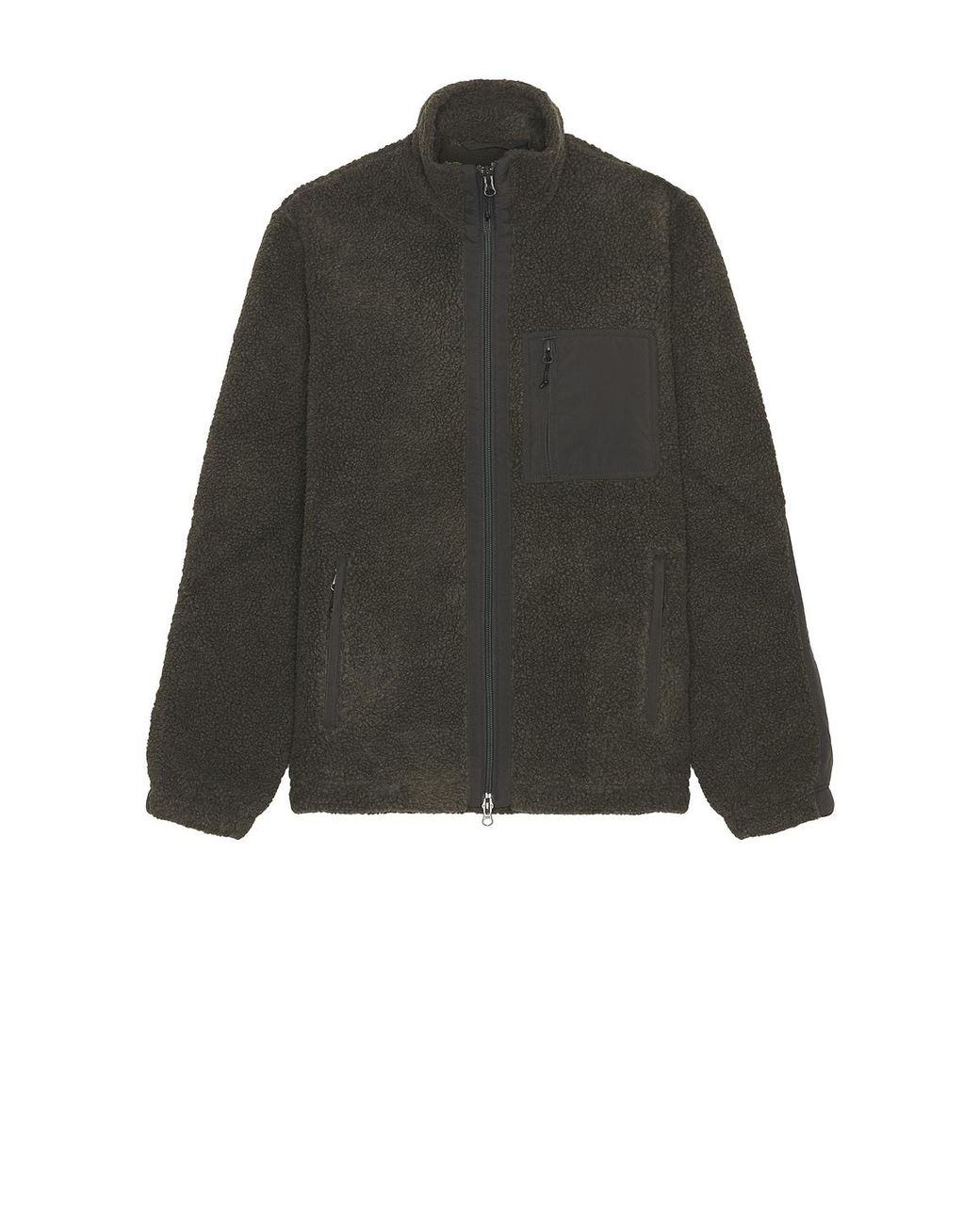 Samsøe & Samsøe Black Sanolan Zip Jacket for men