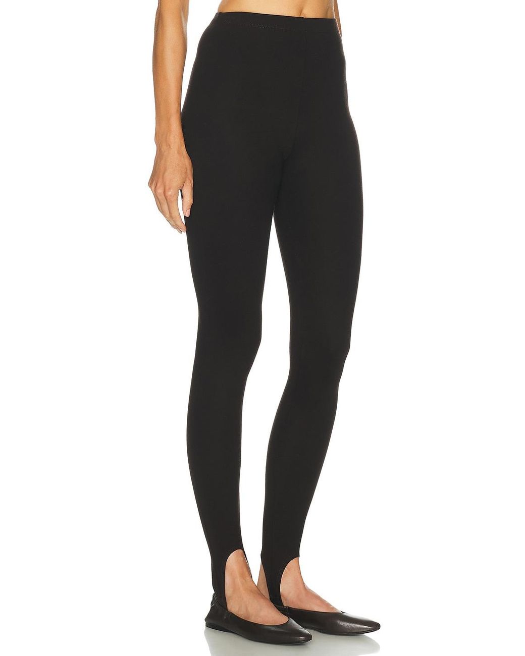 Leset Black Rio Stirrup Legging