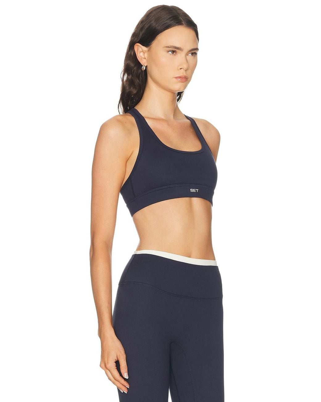 Set Active Blue Formcloud 2.0 Cloud Staple Bra