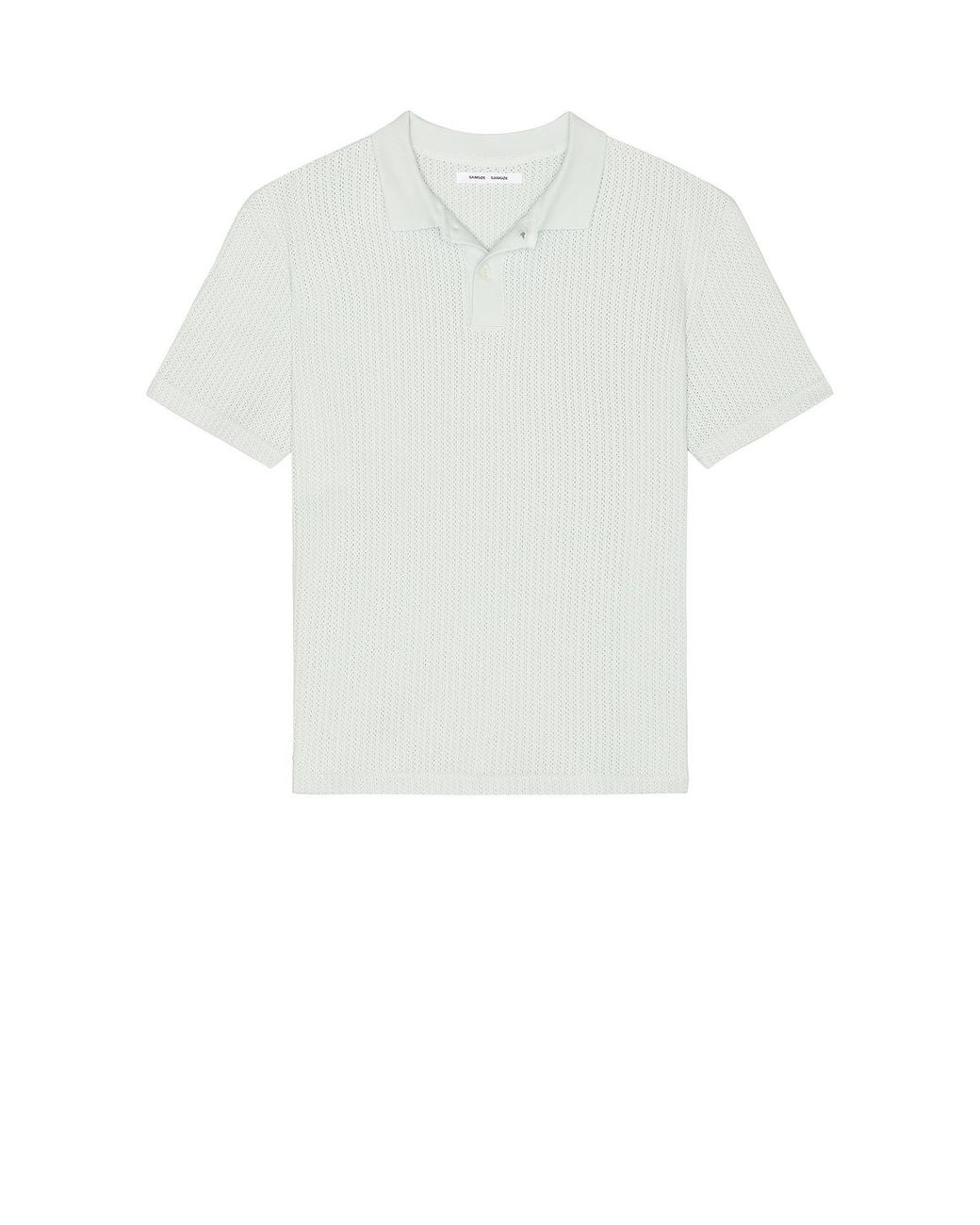 Samsøe & Samsøe White Sajase Polo for men