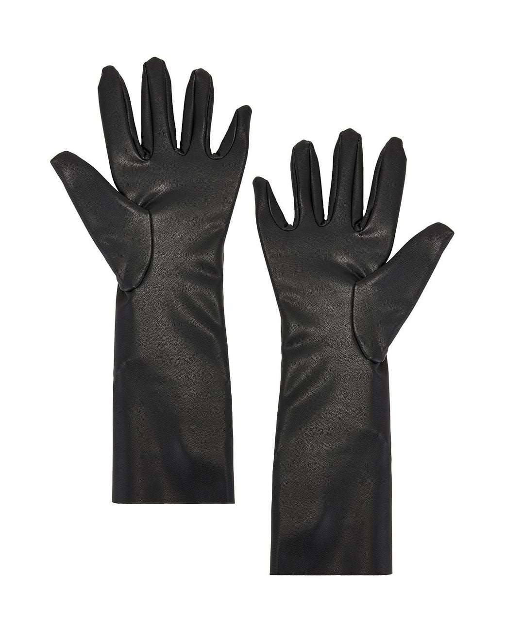 Norma Kamali Black Short Gloves