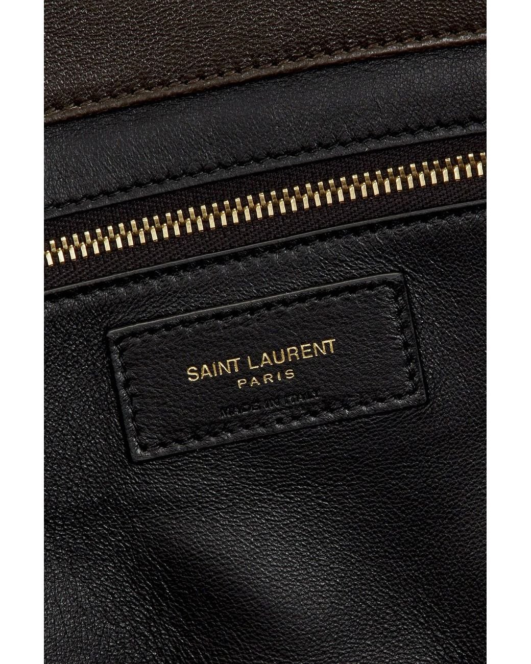 Saint Laurent Icare Cassandre Shopping Bag In Black Lyst saint-laurent-icare-cassandre-shopping-bag-in-black-lyst