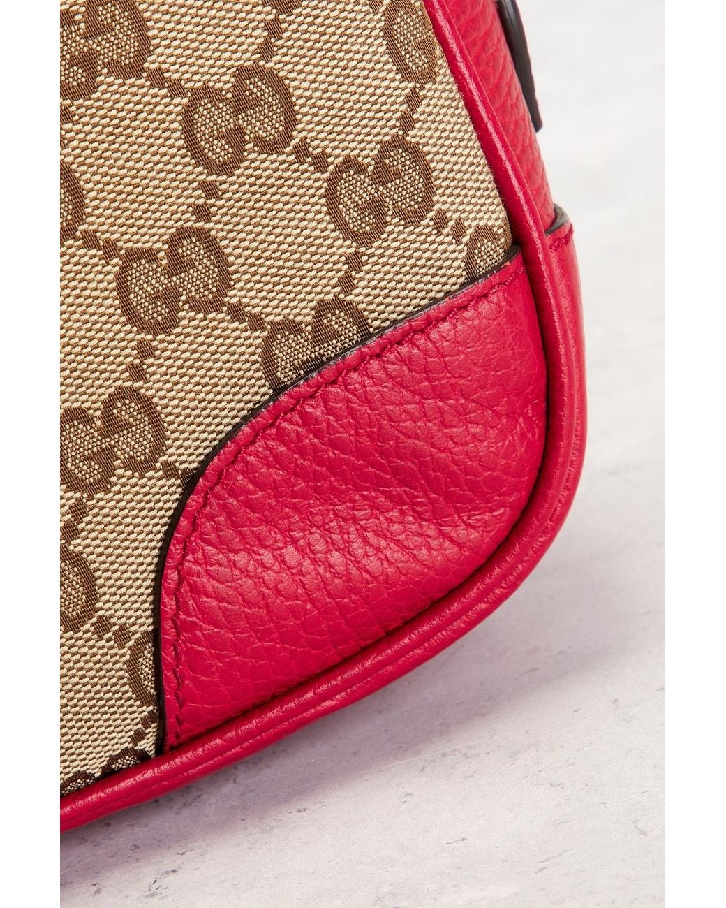 Gucci Red Mini Bree Messenger Bag