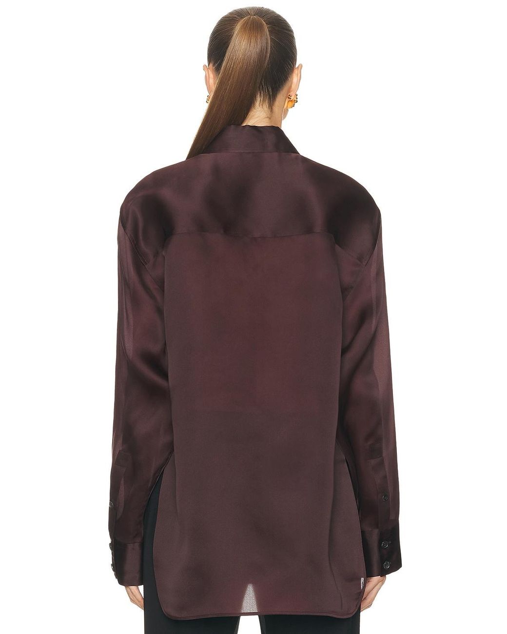 Khaite Brown Matteo Top