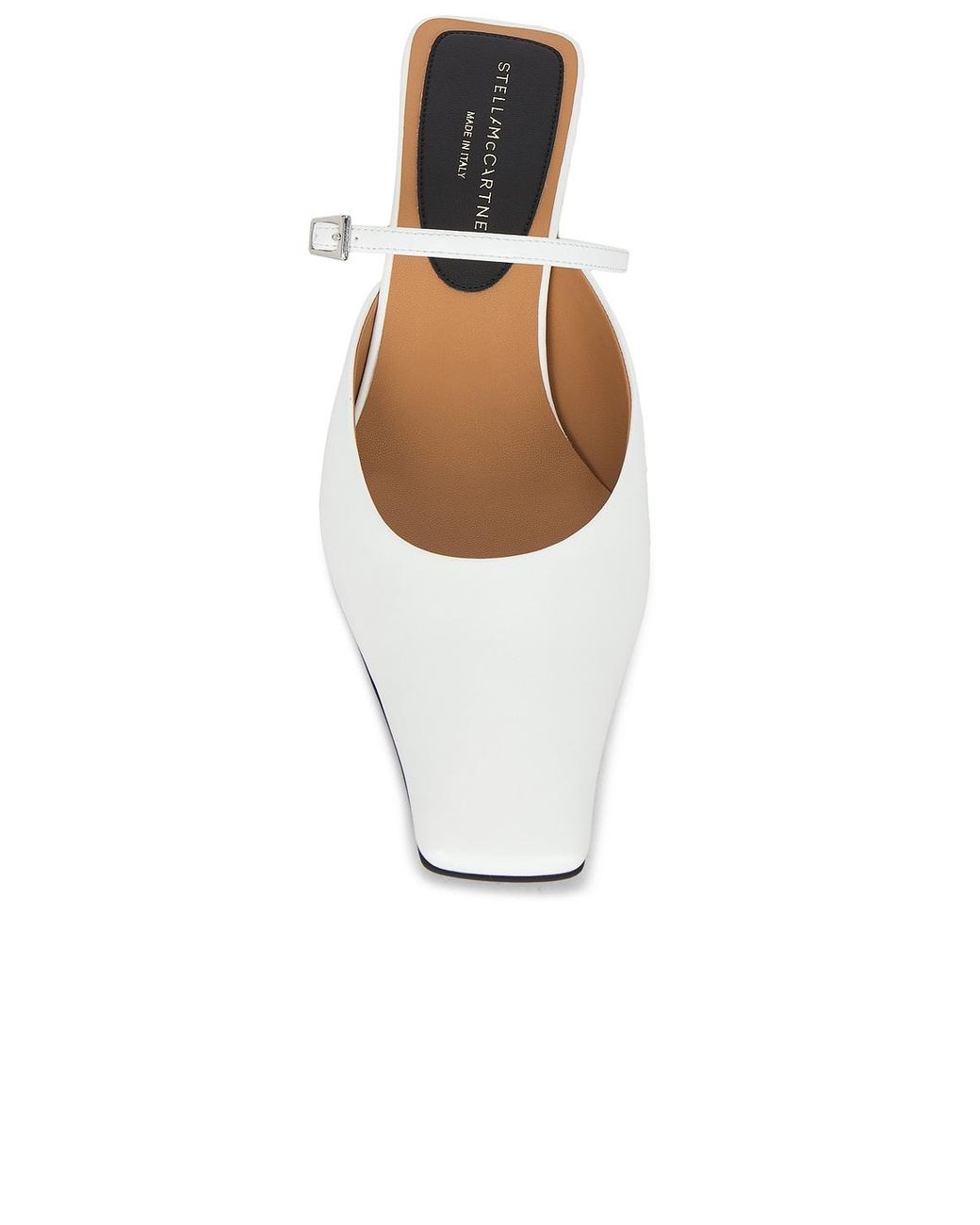 Stella McCartney White Mule Pump