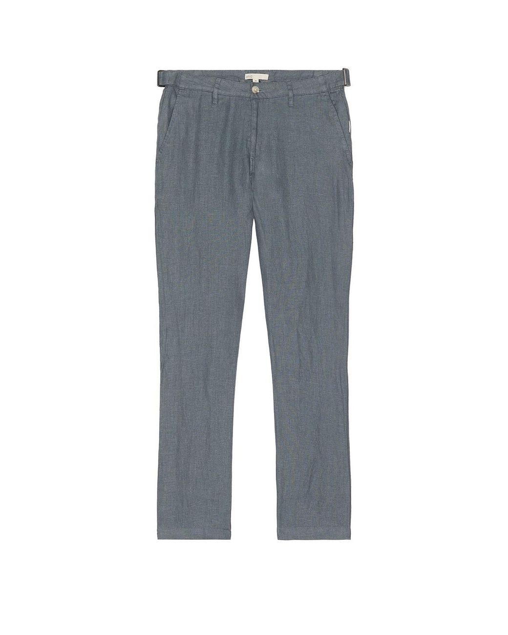 Onia Blue Linen Trouser for men