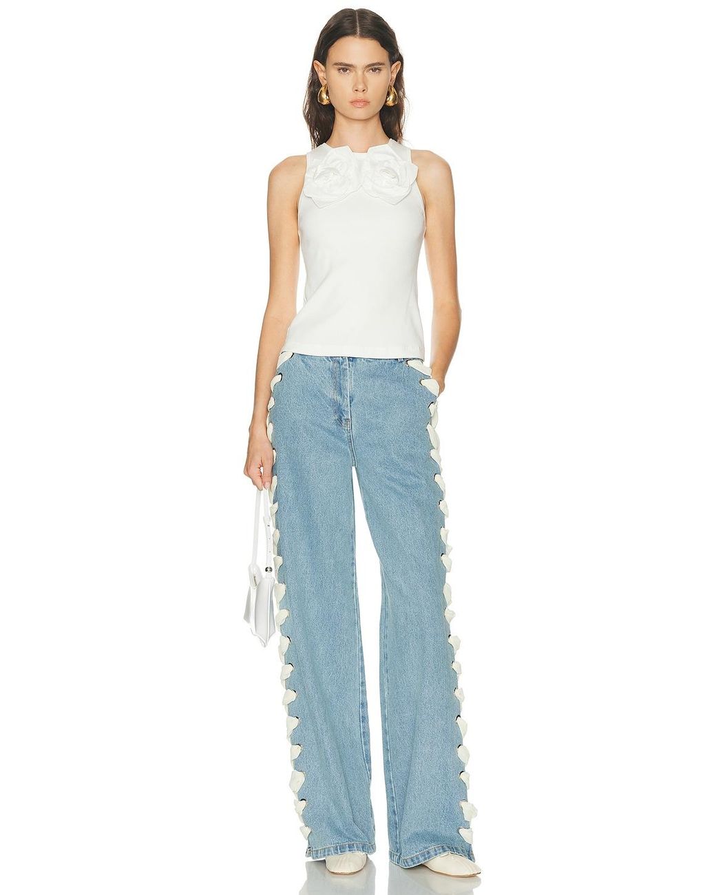 AKNVAS Blue Lyd Laced Trouser