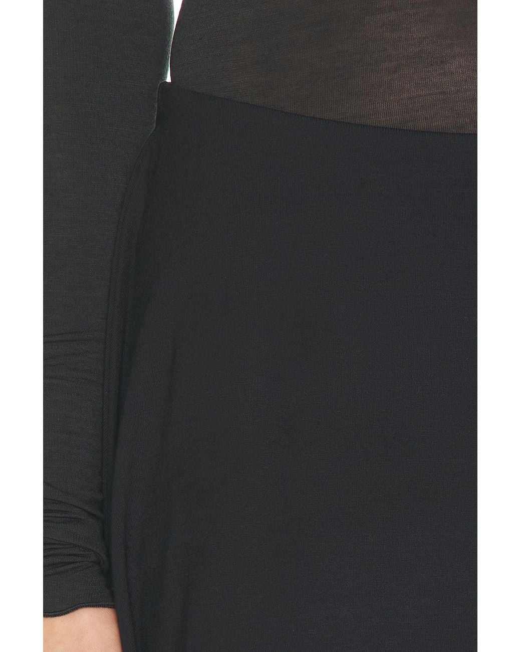 Skims Black Smooth Lounge Mini Skort