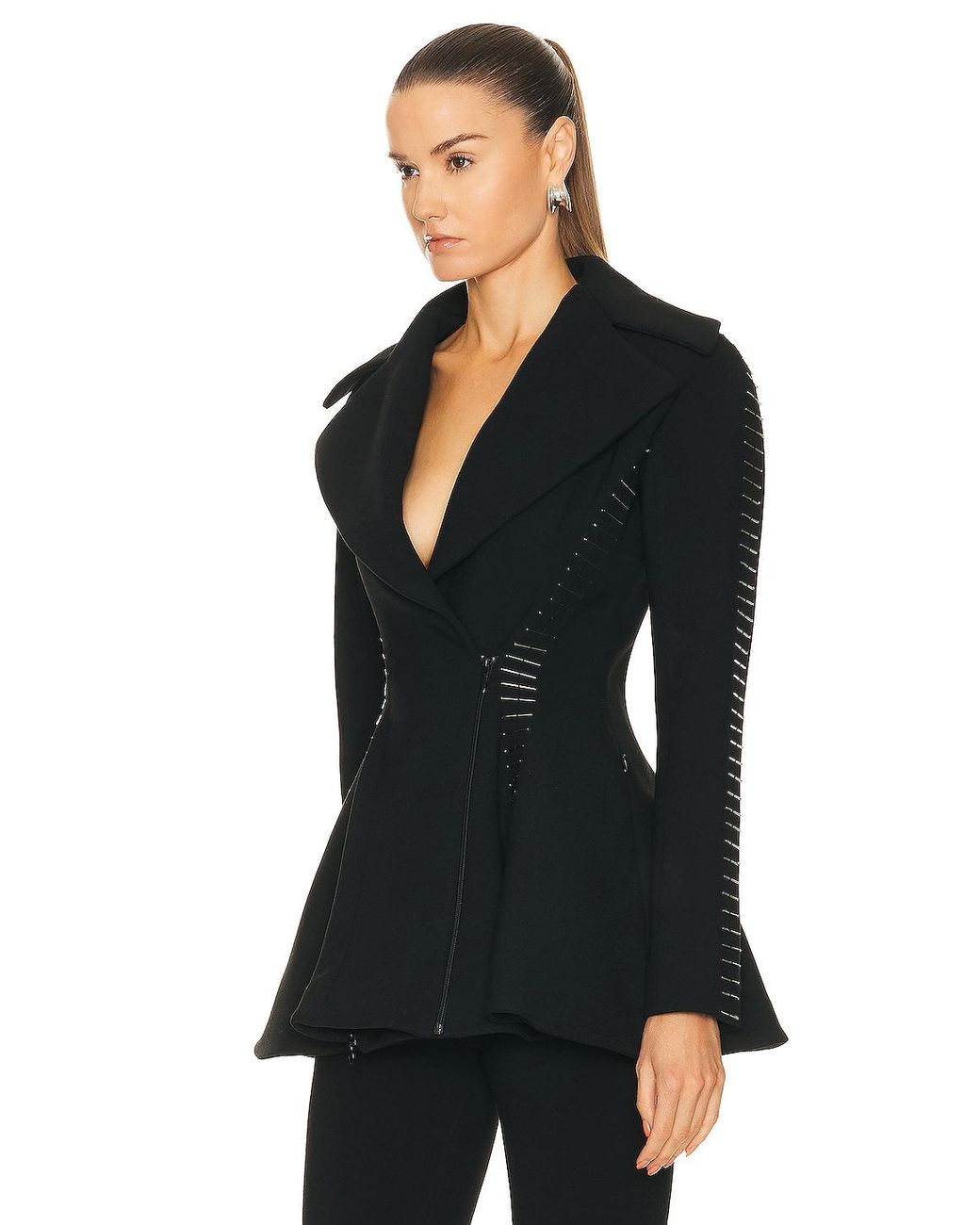 Alaïa Black Alaïa Fitted Jacket