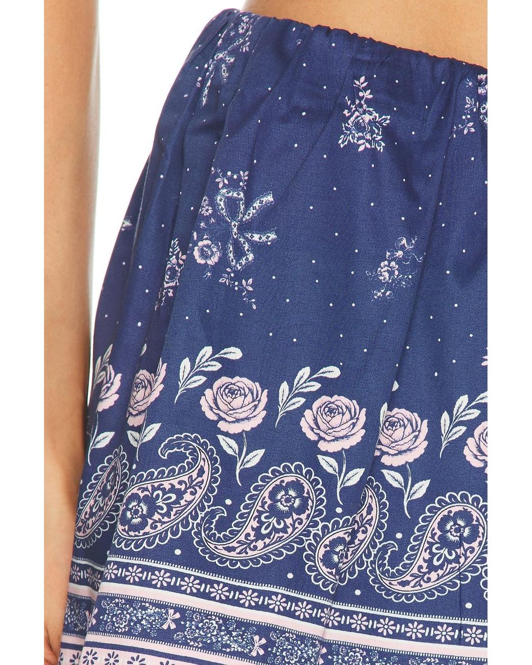 LoveShackFancy Blue Jonie Skort