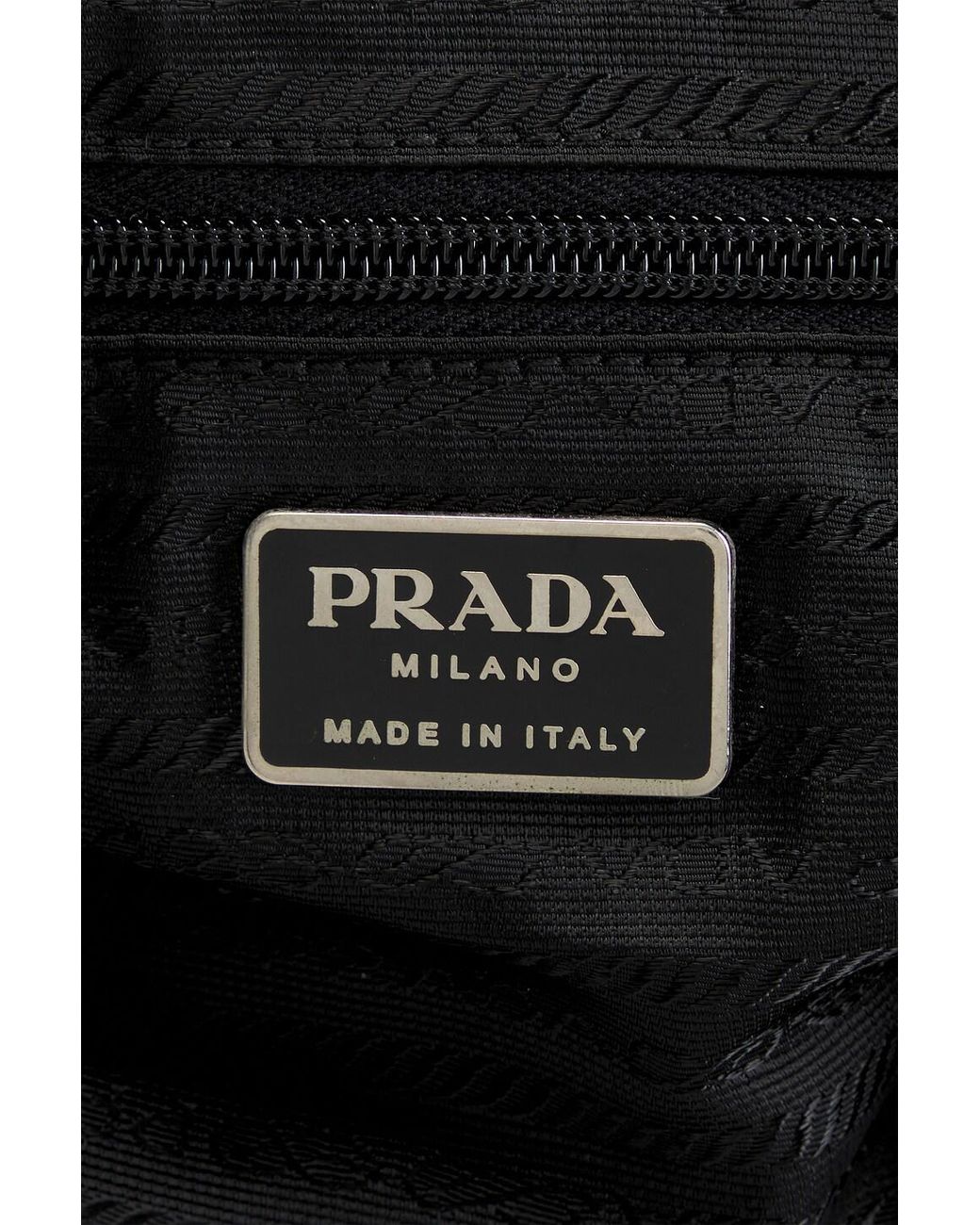 Prada Black Tessuto Backpack