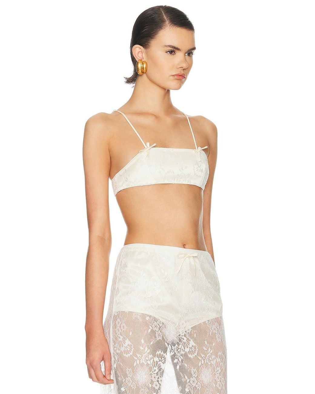 AYA MUSE White Eteri Top