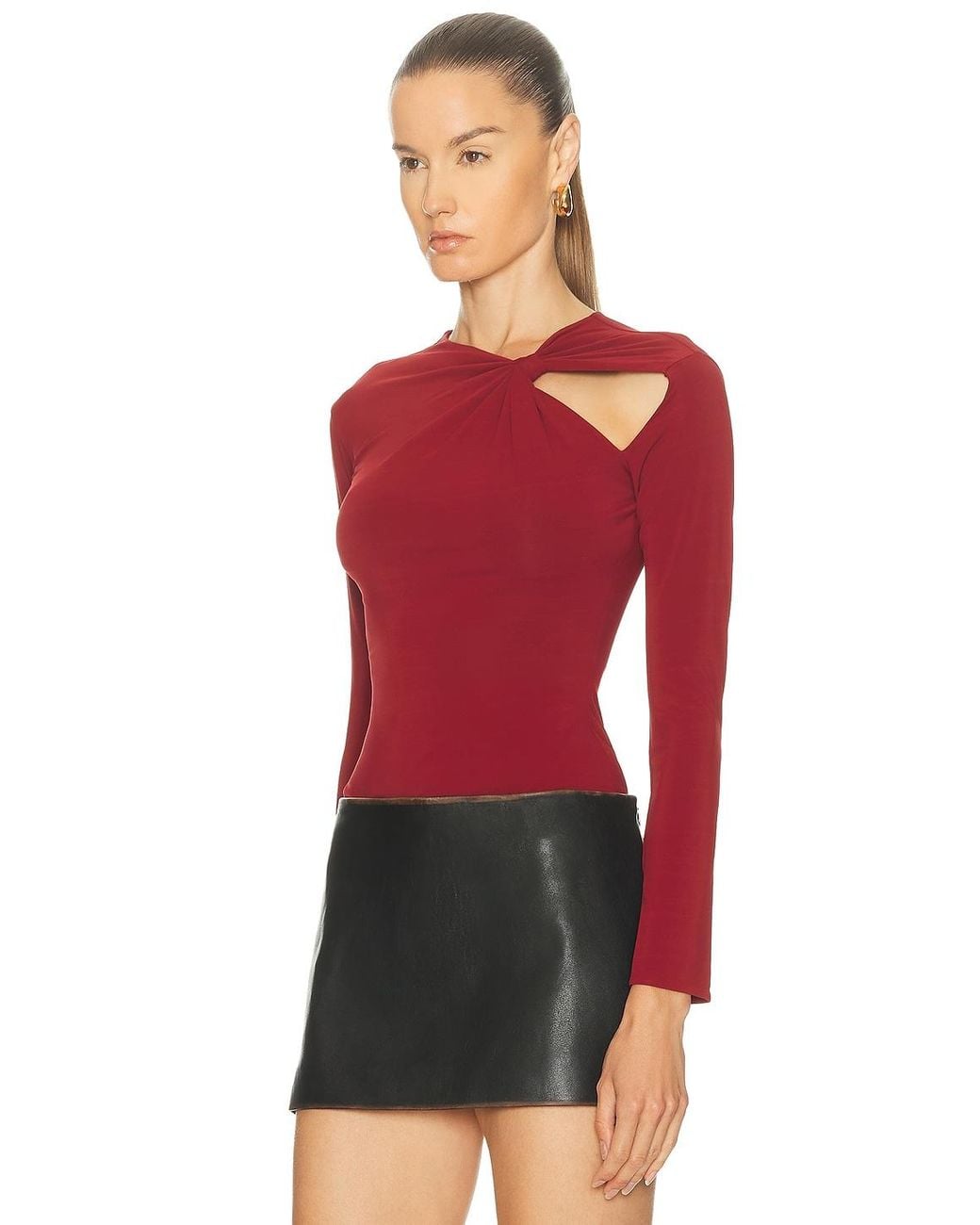Mimchik Red Doheny Top