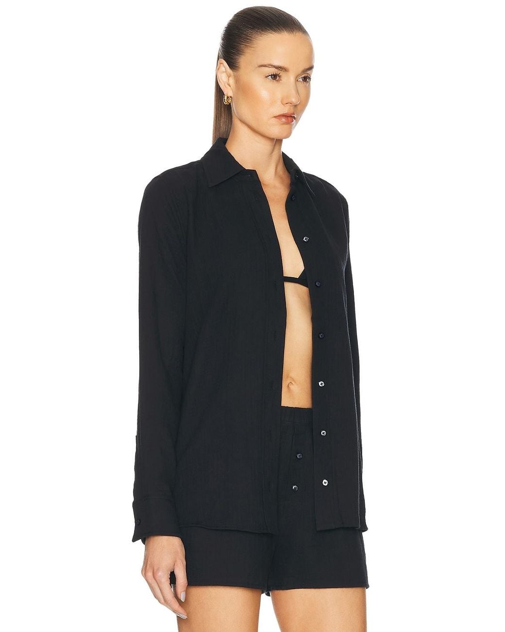 ÉTERNE Black Constance Top