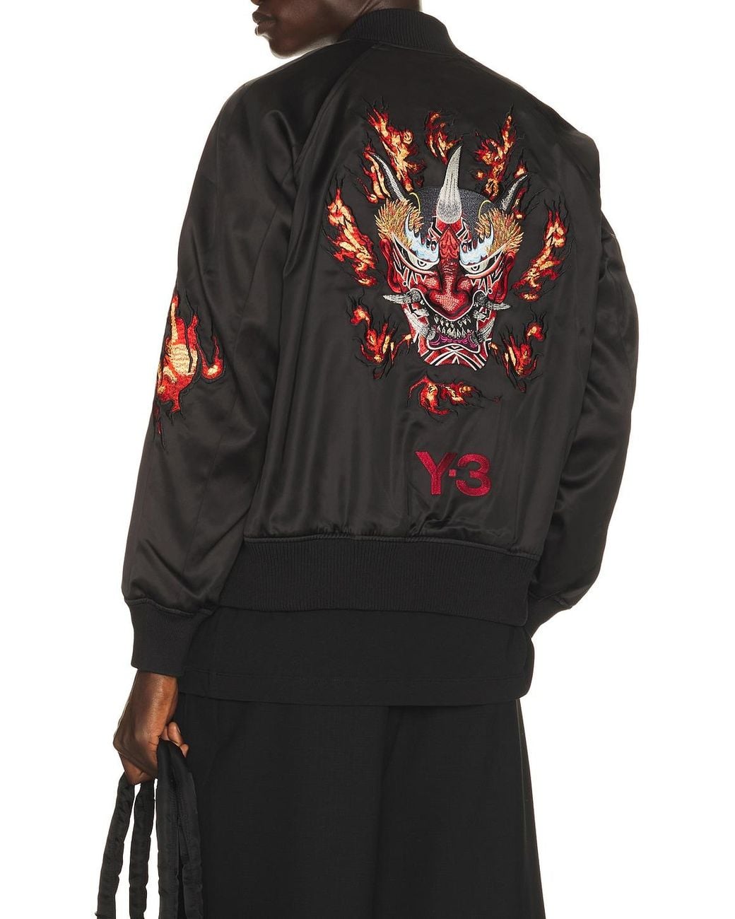 Y-3 Black Gfx Souv Jacket for men