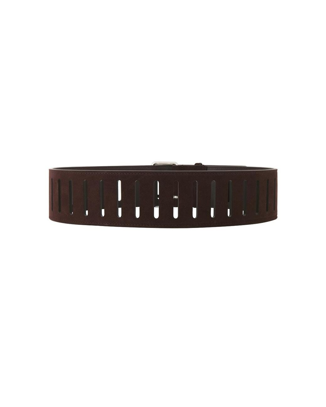 Alaïa Brown Alaϊa Rectangular Large Belt