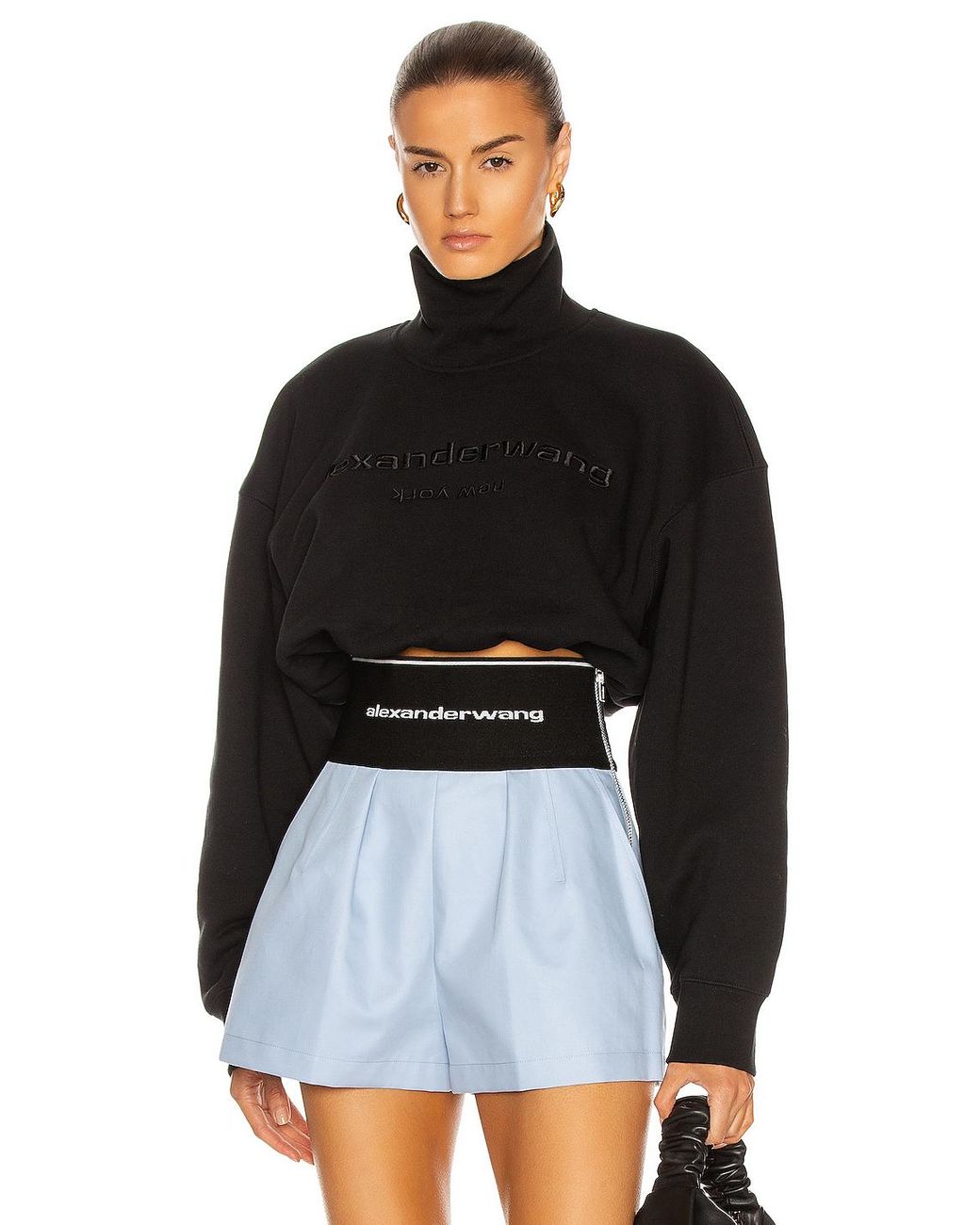 alexander wang credit card sweatshirt